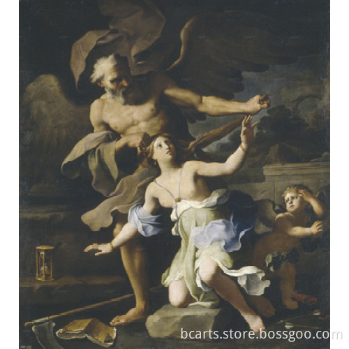 Hot Selling High Quality Realist Life Nude Couple Painting on Canvas